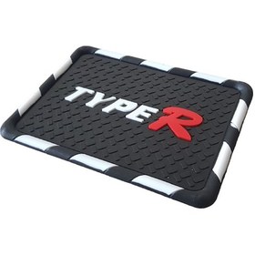 Resim Kaydırmaz Silikonlu Ped Typer Damalı Desen 18 Cm X 13,5cm 