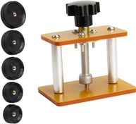 Resim 12 Kalıplı Saat Basın Seti Arka Kasa Saat Onarım Aleti Saat Kapanı Kapatıcı Yedek Onarım Aleti Kiti Damgalama Makinesi Saat Tamiri Pil Kapayıcı (model 1) 
