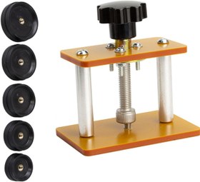 Resim 12 Kalıplı Saat Basın Seti Arka Kasa Saat Onarım Aleti Saat Kapanı Kapatıcı Yedek Onarım Aleti Kiti Damgalama Makinesi Saat Tamiri Pil Kapayıcı (model 1) 