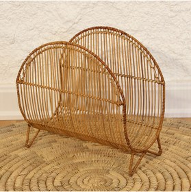 Resim Raff Home Dekoratif Rattan Dergilik / Gazetelik 