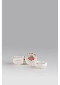 Resim Kütahya Porselen Bone Multi 4 Parça 8 Cm Kase Seti Chirpy 589765 