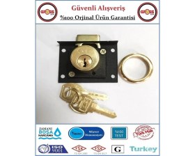 Resim Drawer Lock Çekmece Kilidi 303 - Siyah 