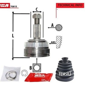 Resim Mga-70815 - Aks Kafası Abslı 1997 2001 Laguna I 1.8 2.0 