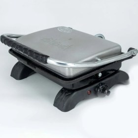 Resim Dökümix Demir Döküm Granit Gri 1800 Watt 4-6 Dilim Ev-Sanayi-Büfe Tipi Tost Makinası Ve Izgara 