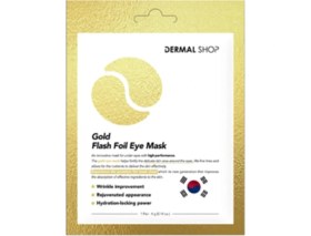 Resim 3 Adet Dermal 3 Katmanlı Altın Gold Flash Foil Göz Altı Torbalarına Karşı Kağıt Göz Maskesi 4 gr 