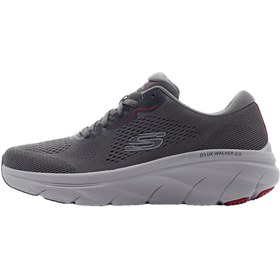 Resim Skechers D'lux Walker 2.0 - Swave Erkek Gri Spor Ayakkabı 232714 Ccrd 