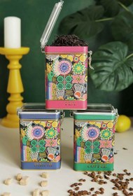 Resim Evle Dikdörtgen Kilitli Saklama Kabı 75x100x150 3 lü Set, Sunflower 