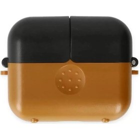 Resim Sh Newface Apple Airpods 3 3.nesil Basmalı Kılıf - Kahverengi-siyah Najmaddin 