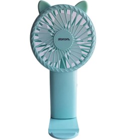 Resim Emr Kedi Figürlü Mini El Fanı 