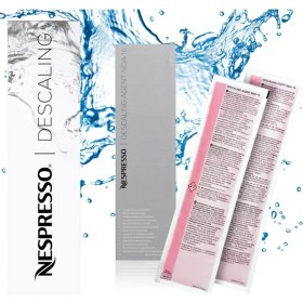 Resim Nespresso Kireç Çözme Seti (Kahve Makineleri İçin) Descaling Kit Nespresso Kireç Çözücü Seti 2X100 ml 