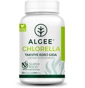 Resim Chlorella Kapsül 500mg | 90 Adet | Hafif Ambalaj – Günlük Detoks Takviyesi | ALGEE® 