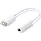 Resim iphone Uyumlu 6 7 8 X 11 12 Kulaklık Çevirici Lightning Aux Dönüştür... 