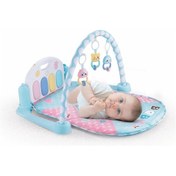 Resim Piyanolu Bebek Halısı Plastik Çıngıraklı 