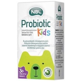 Resim NBL Probiyotik Kids 30 Tablet 