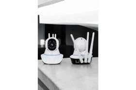 Resim Motto Ticaret Wifi Kamera Ev Kamerası Gece Görüşlü Kablosuz Bebek Izleme Kamerası 