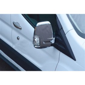 Resim Genel Markalar Ford Transit 2014 Sonrası Paslanmaz Krom Ayna Kapağı 2 Parça Abs 