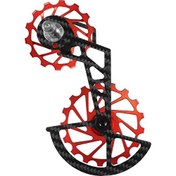 Resim Nova Ride Seramik OSPW Shimano 105 R7000 Bisiklet Arka Aktarıcı Kafesi - Kırmızı 