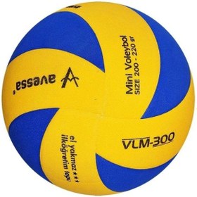Resim Avessa Vlm 300 Mini Voleybol Topu Sarı - Lacivert 