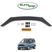 Resim Eurocap Ford Courier Ön Kaput Koruyucu Rüzgarlık 3Mm Abs 2014-› 