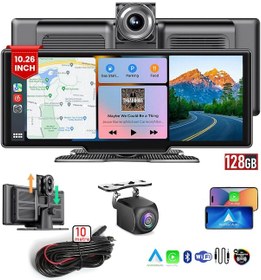Resim 128gb Android Auto Car Play 10" 2k 1440p Araç İçi Kamera 
