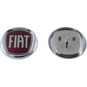 Resim Özgürce Ön Panjur Arma, Fiat Linea Punto Palio Albea, 9.5 Cm, Şık Tasarım 