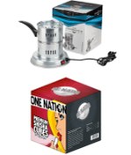 Resim Payidar Tobacco Elektrikli Nargile Köz (kömür) Yakma Makinası / Ocağı + One Nation 26er 1kg Nargile Kömürü 