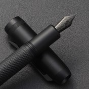 Resim Jinhao 92 Lüks Metal Dolma Kalem - Ergonomik, Bükülebilir Kapak, Orta Uçlu Dönüştürücü ile - Ofis ve Okul Kullanımı için İdeal, 2.6mm Mürekkep Kartuşu Dahil (Mürekkep Dahil Değildir) 