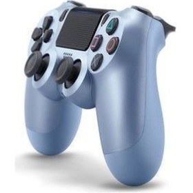 Resim Elvita PS4 Uyumlu V2 Oyun Kolu Titanium Blue 