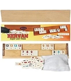 Resim Storemax Dekoratif Sağlam Ağaç Okey Kervan 