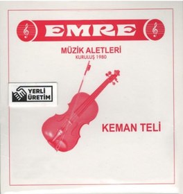 Resim Emre Keman Teli Takım Tel Keman Teli 