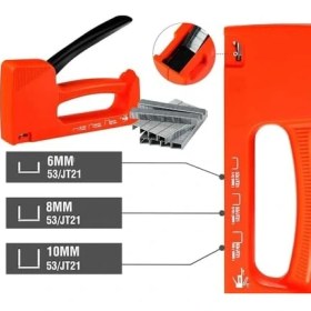 Resim Ecovibe WP223001 6-10 mm Mekanik Zımba Tabancası + 800 Adet Zımba 
