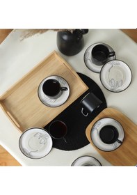 Resim Keramika Shade Stackable Çay Takımı 12 Parça 6 Kişilik 21848 Çok Renkli 