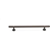 Resim System Füme Saten 192 mm Çekme Mobilya Kulpu (SY8998 0192 BBN-BBN) 