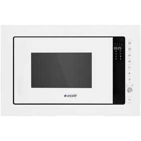 Resim Arçelik Ma 2521 B Fibona Serisi Beyaz Cam Tam Ankastre Mikrodalga 