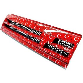 Resim Tofaş Uyumlu Panjur Türk Bayrağı Desenli 