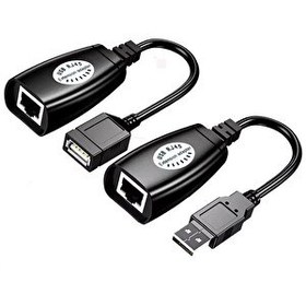 Resim Concord C5605 USB 2.0 RJ45 Sinyal Arttırıcı Uzatma Kablosu 
