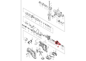 Resim Makita DHR241RMJ Endüvi Rotor Kollektör Ürün Kodu 519226-8 