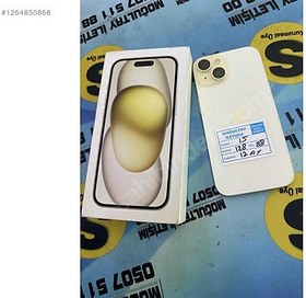 Resim Apple iPhone 15 İkinci El TR | 128 GB | Sarı 