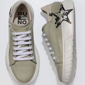 Resim Bueno Shoes Vizon Deri Kadın Spor Ayakkabı 01wr4802 