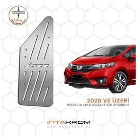 Resim Honda Jazz Krom Ayak Dinlendirme Pedalı 2020 Ve Üzeri 