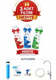 Resim Piksel Aqua 12 Aşamalı Alkali Standart Memb. Multimineralli Çelik Tanklı Su Arıtma Cihazı 