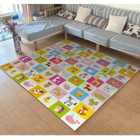 Resim Elfobaby Funny Way Katlanabilir Extra Large Çift Yönlü Oyun Halısı ve Matı 150x180x1 cm + Taşıma Çantası 