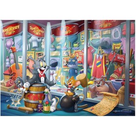 Resim Ravensburger 1000 Parça Puzzle Tom ve Jerry 169252 