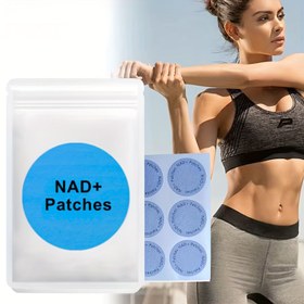 Resim 30/90 Yama - NAD+ Yamaları, Nikotinamid Mononükleotit (NMN), Resveratrol ve N-Asetilsistein İçerir (NAC) Unisex 