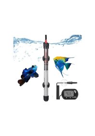 Resim Akvaryum Otomatik Isıtıcı Ve Termometre Seti - 50w Sıcaklık Regülatörü 20-34 C - Su Altı Kullanıma Uygun - Avrupa Prensibi 
