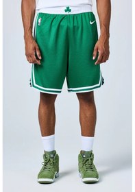 Resim Nike Dri Fit Nba Boston Celtics Swingman Icon Editicion Basketball Shorts Erkek Basketbol Şort Yeşil Yeşil 