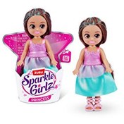 Resim Sparkle Girlz Prenses Cupcake 12 Cm Kahverengi Saçlı 