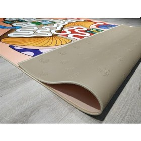 Resim Doğuş 3Boyutlu Halı 3D-918 Mantar Ev 100X140 Cm Çocuk Halısı Çok Renkli 