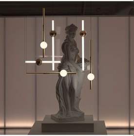Resim Trv83071 Pro 120X100 Cm Led Avize Sarkıt Lux Queen 