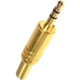 Resim Powermaster 3.5 Mm Mono Gold Metal Jack Fiş 